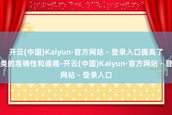 开云(中国)Kaiyun·官方网站 - 登录入口提高了垃圾分类的准确性和遵循-开云(中国)Kaiyun·官方网站 - 登录入口